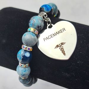 ⚠️ Medical Alert Pacemaker stretch bracelet